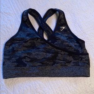 Gymshark Camo sports bra